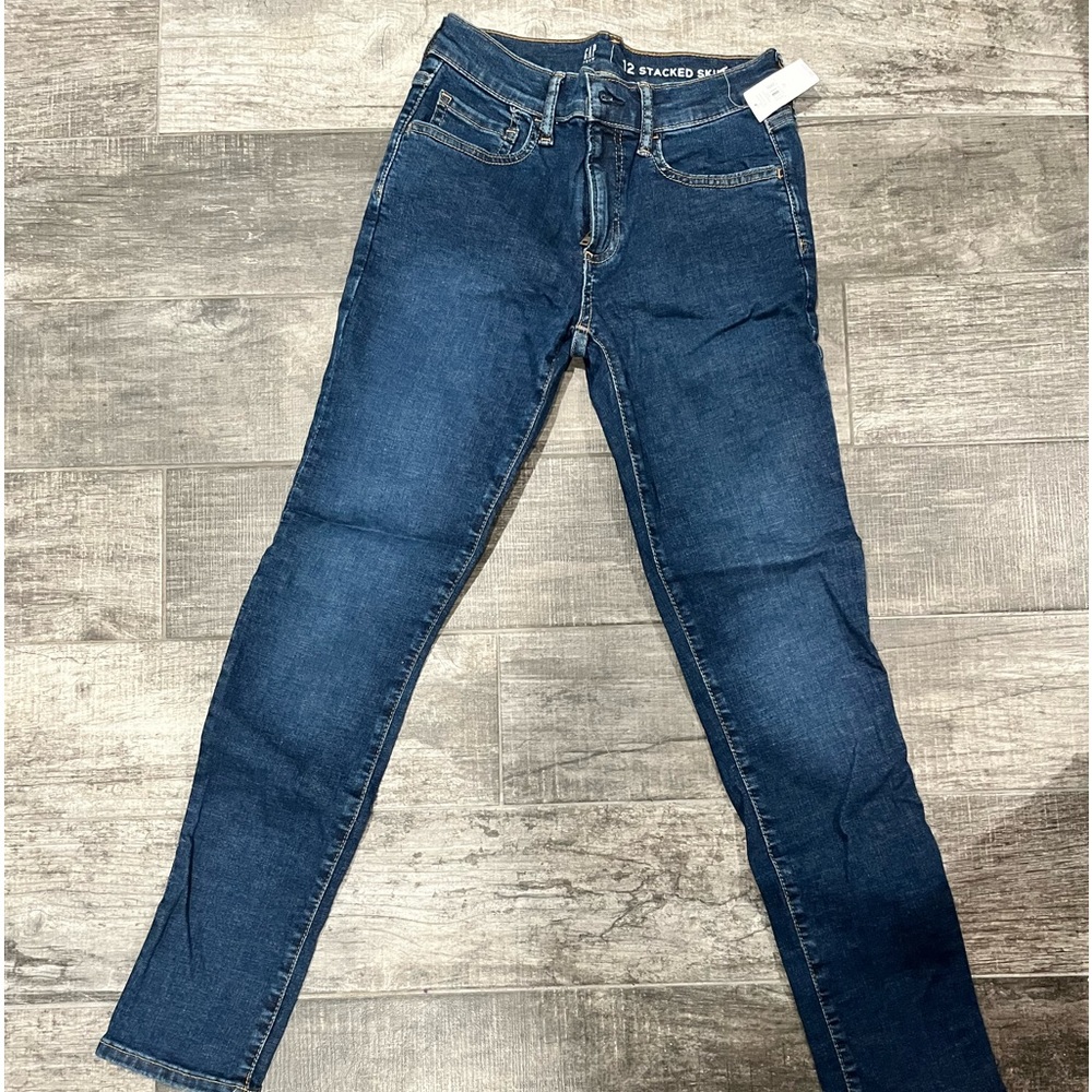 Girl’s GAP skinny jeans, never worn, size 12